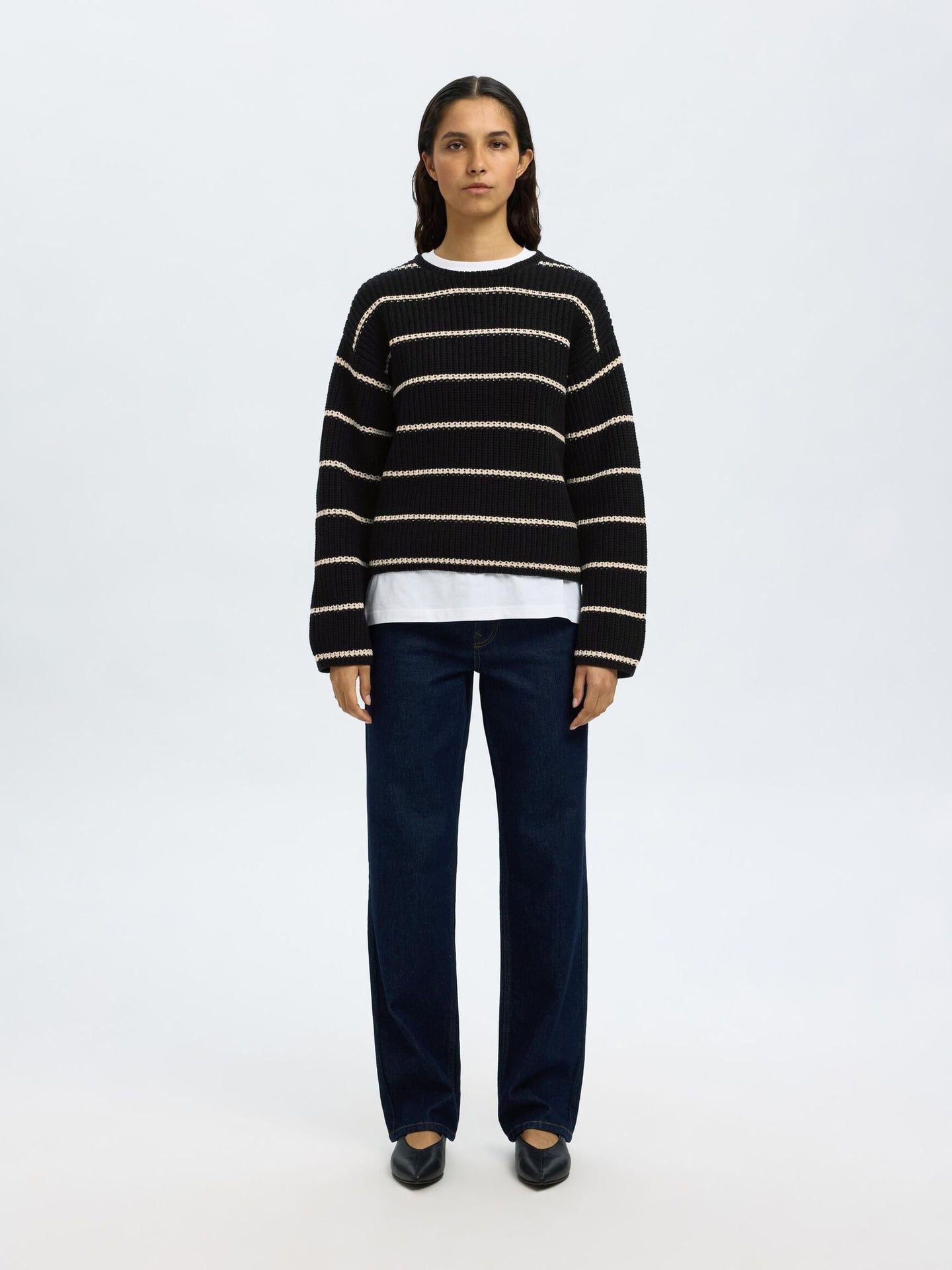 Selma sus ls knit o-neck
