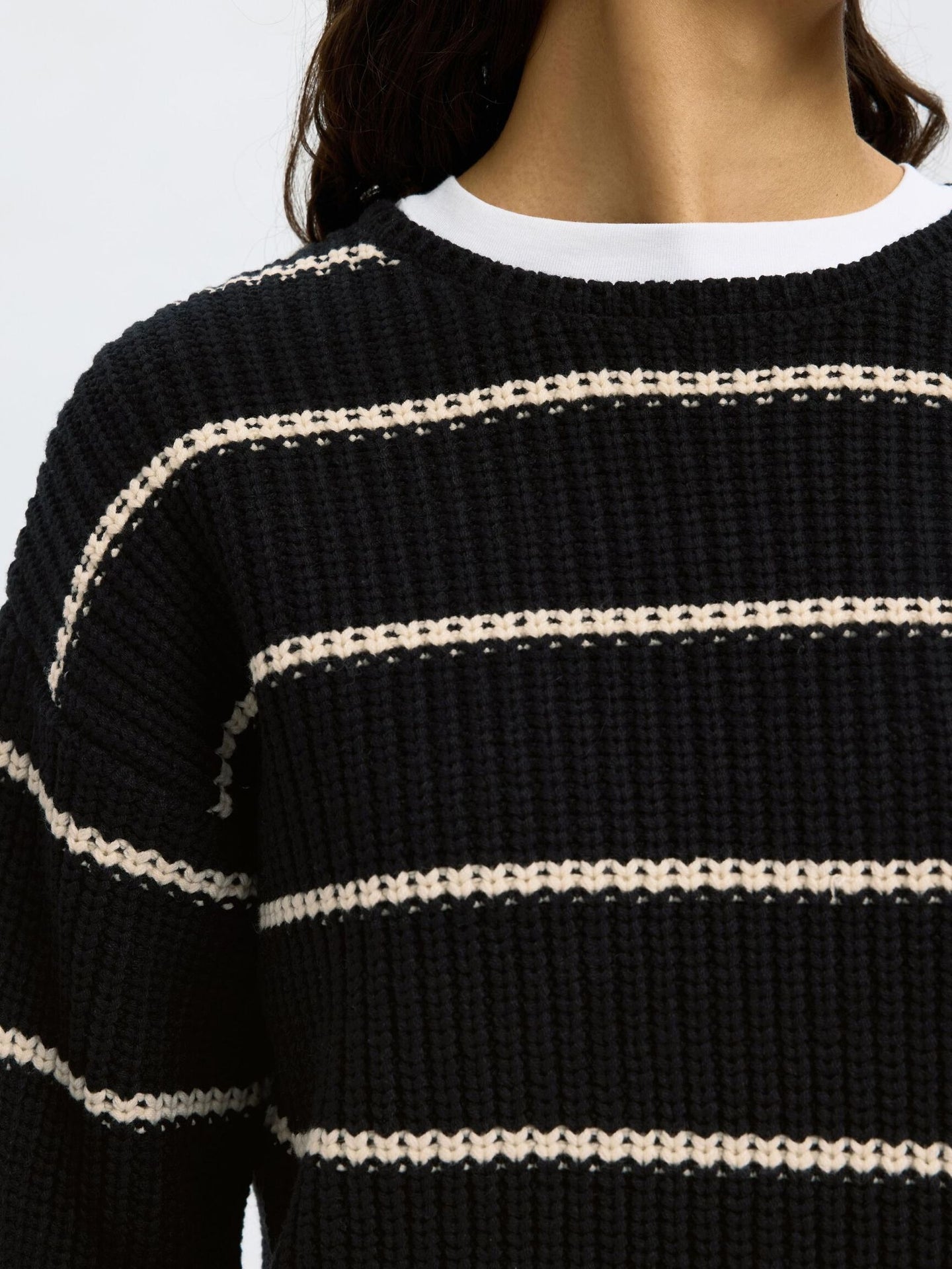 Selma sus ls knit o-neck