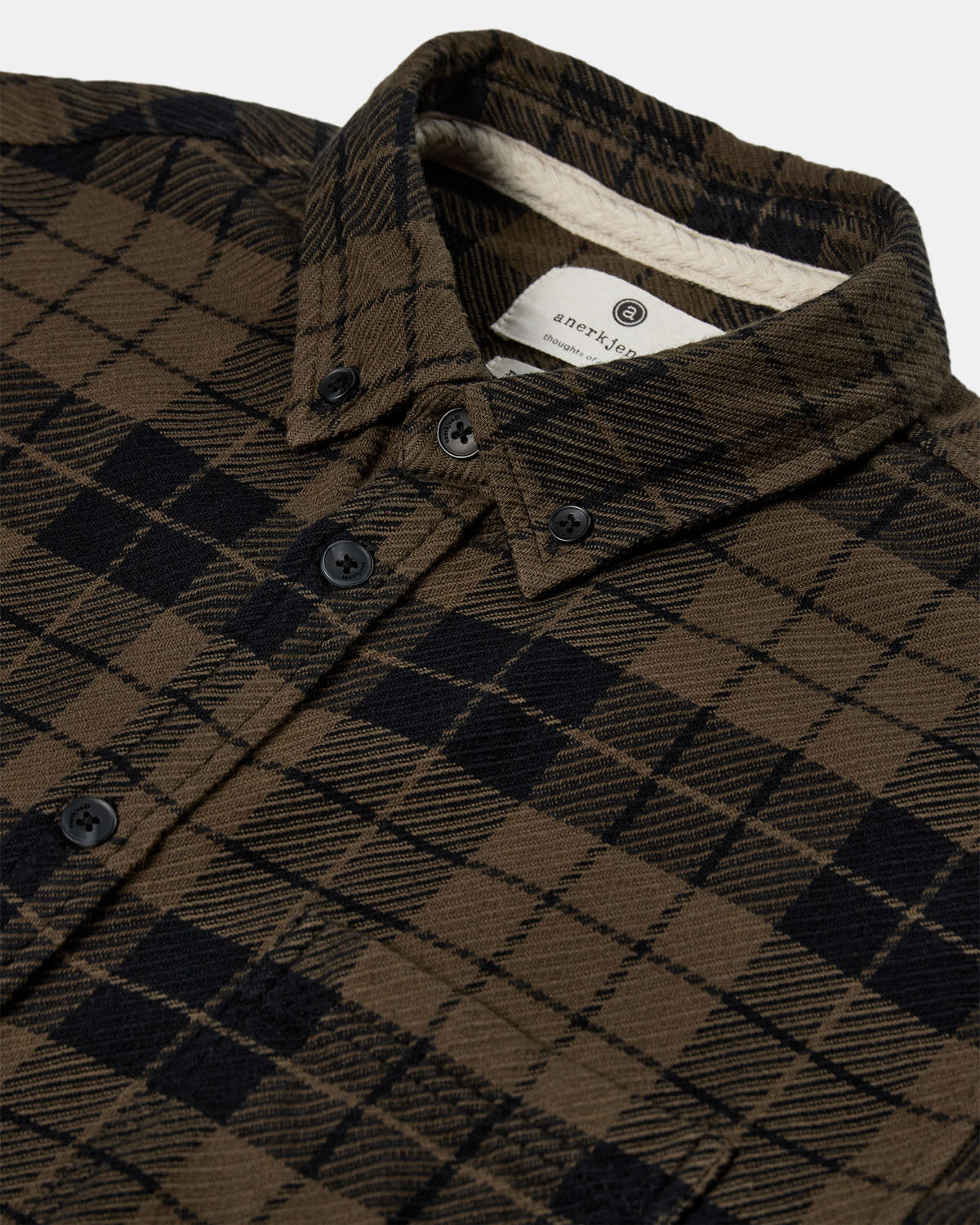 Leif twill check shirt