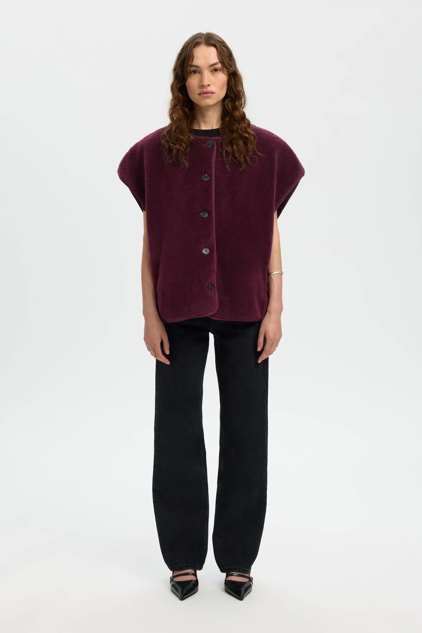 Smilla short teddy vest