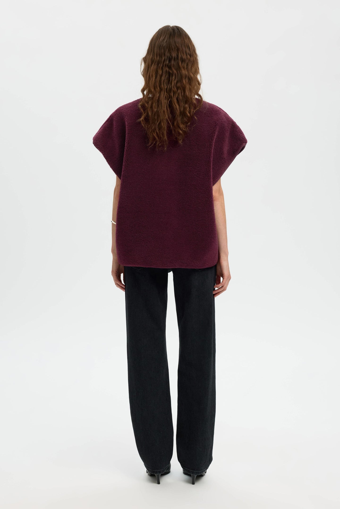 Smilla short teddy vest