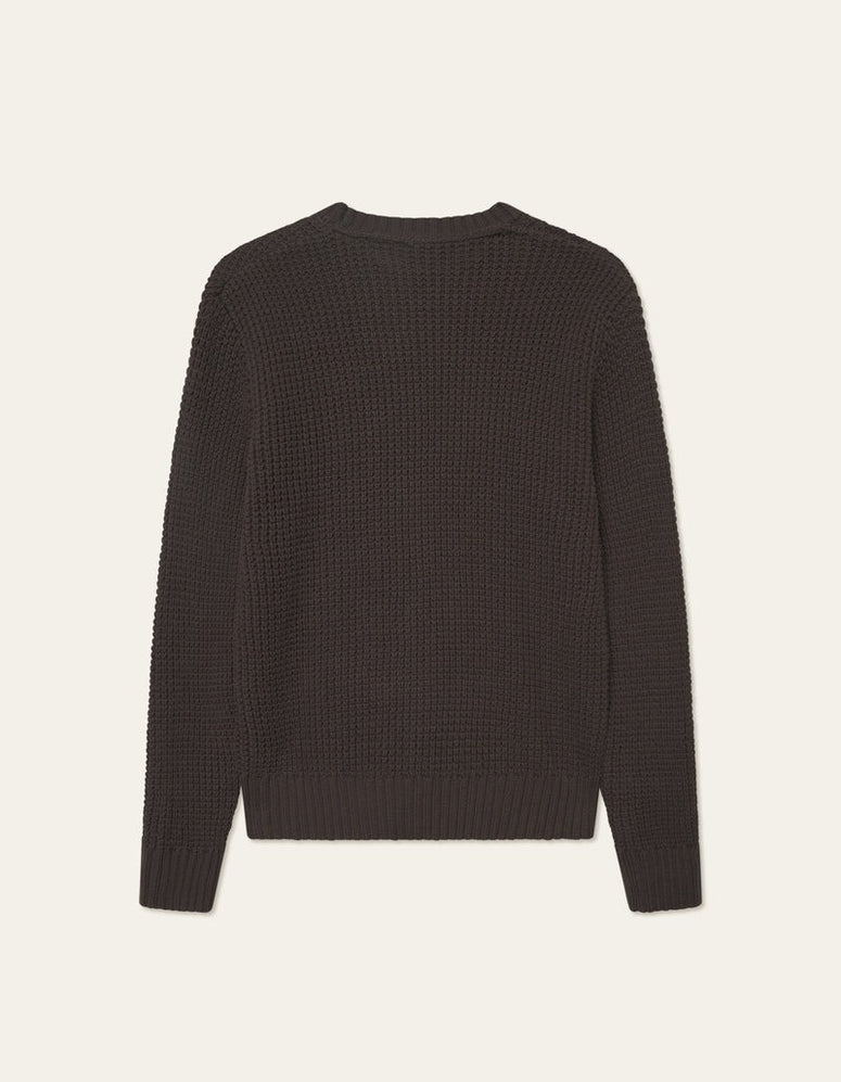 Alvin waffle crewneck knit