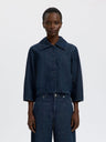 Relaxed Hanny 3/4 denim jacket