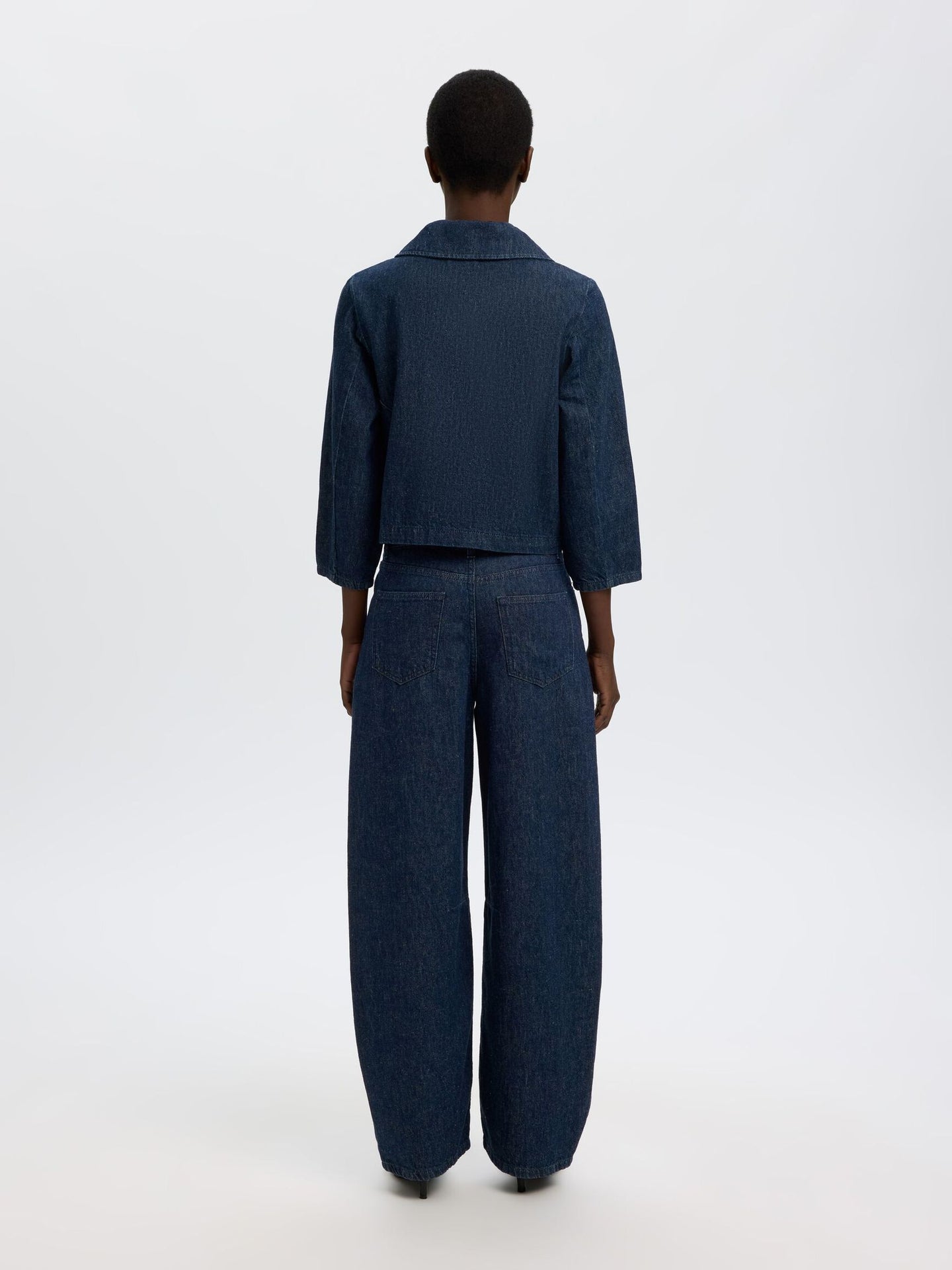 Relaxed Hanny 3/4 denim jacket