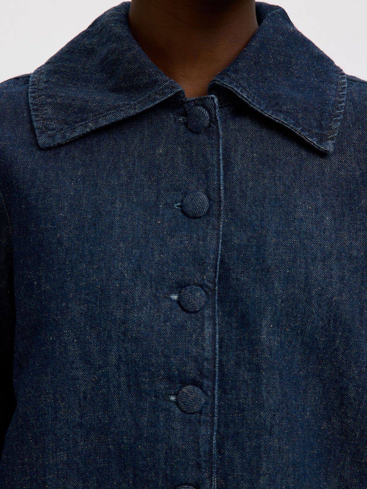 Relaxed Hanny 3/4 denim jacket