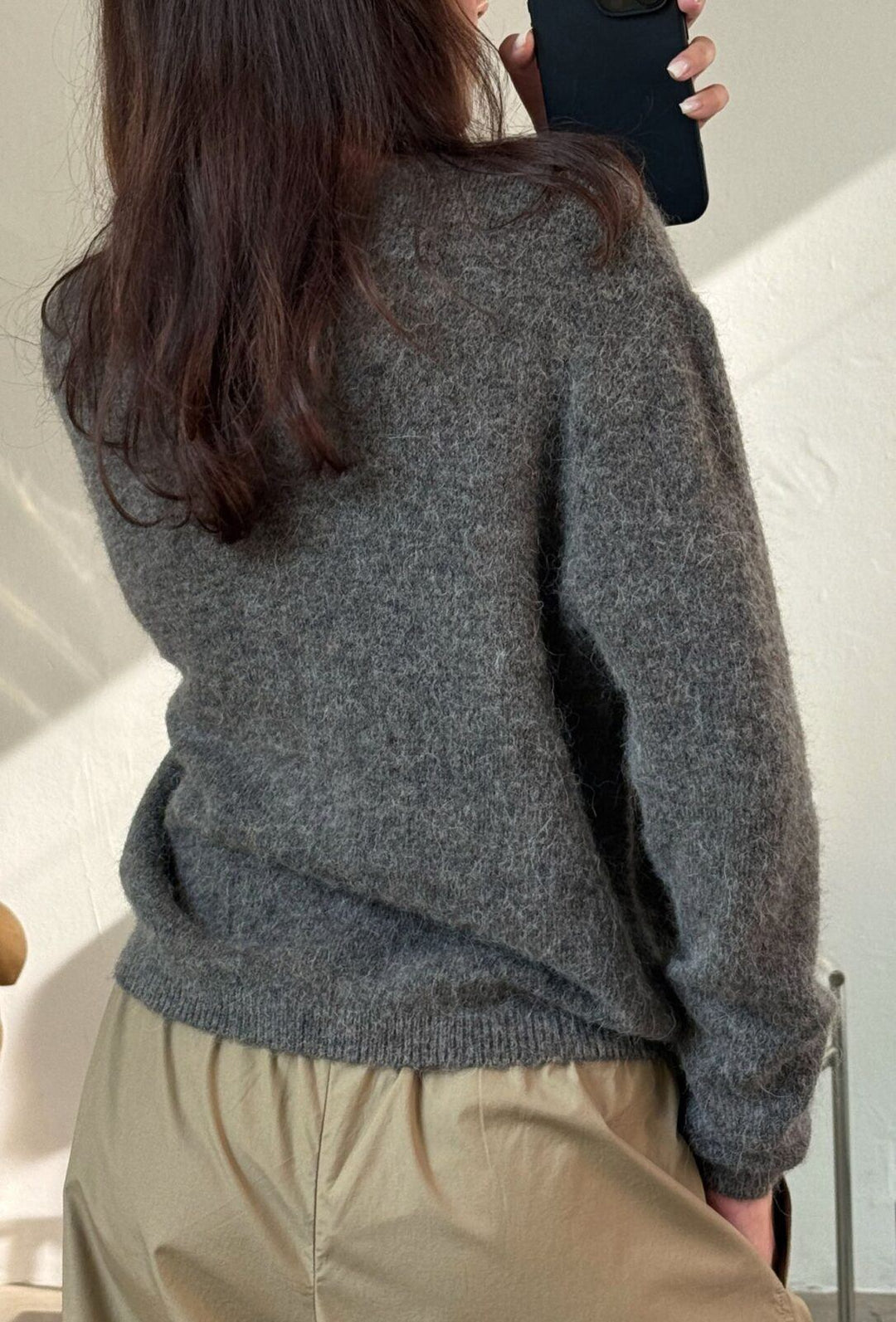 Flora cardigan knit