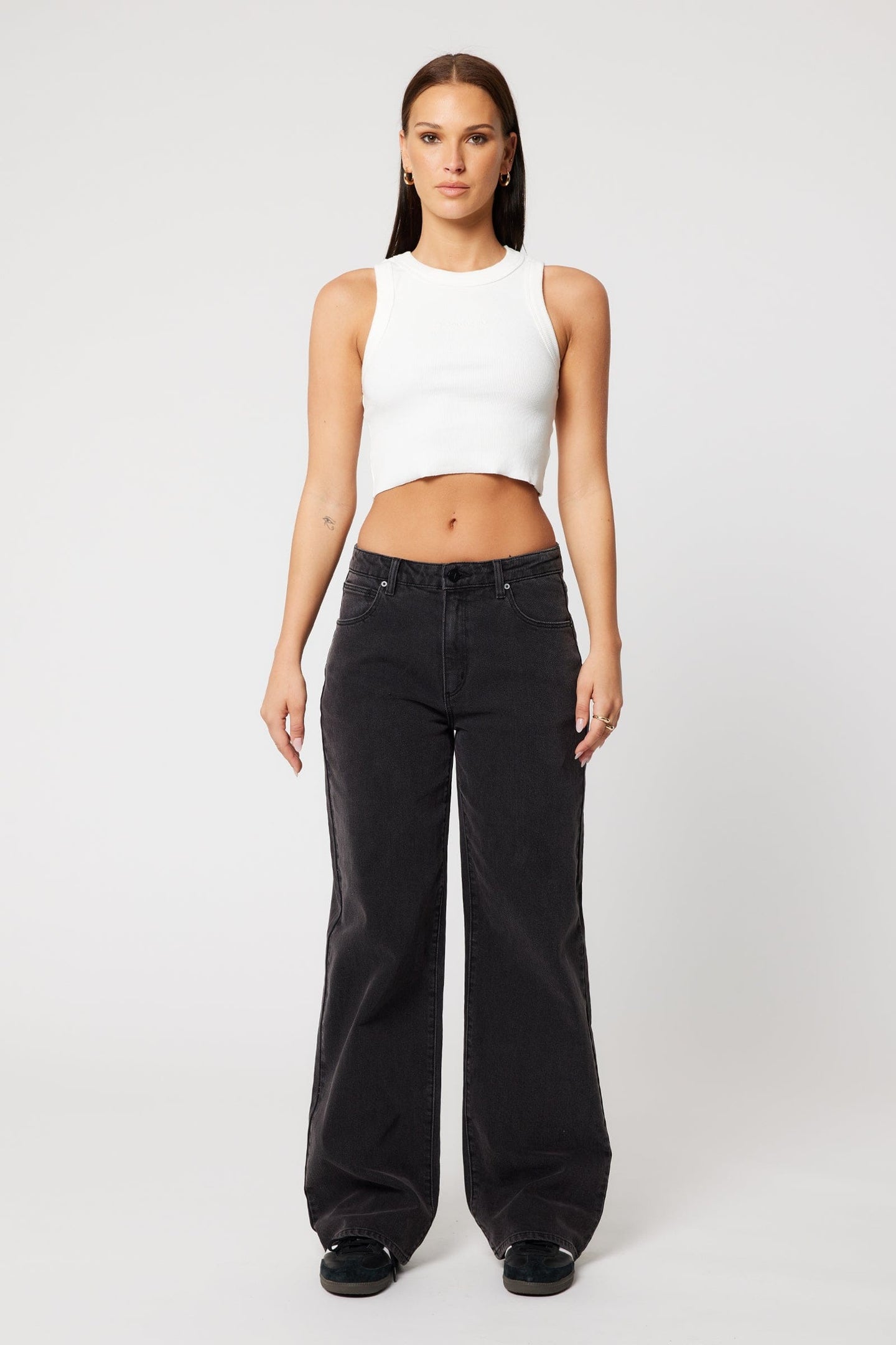 Abrand 95 Baggy Heidi Zwart Dames