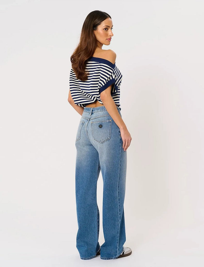 Abrand 99 Low Baggy Blauw Dames