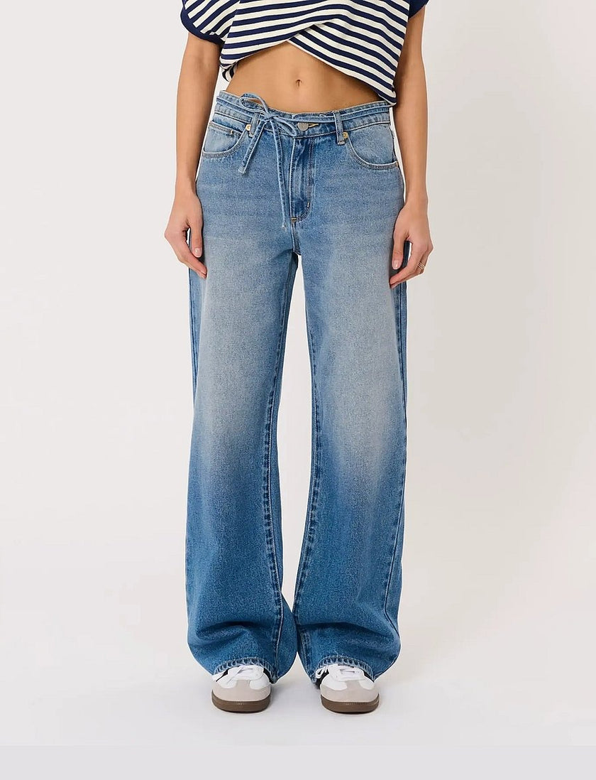 Abrand 99 Low Baggy Blauw Dames
