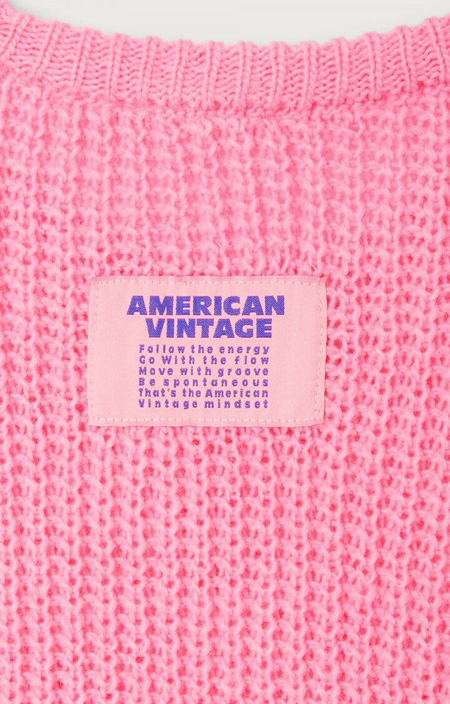 American Vintage Cyrow Knit Roze Dames
