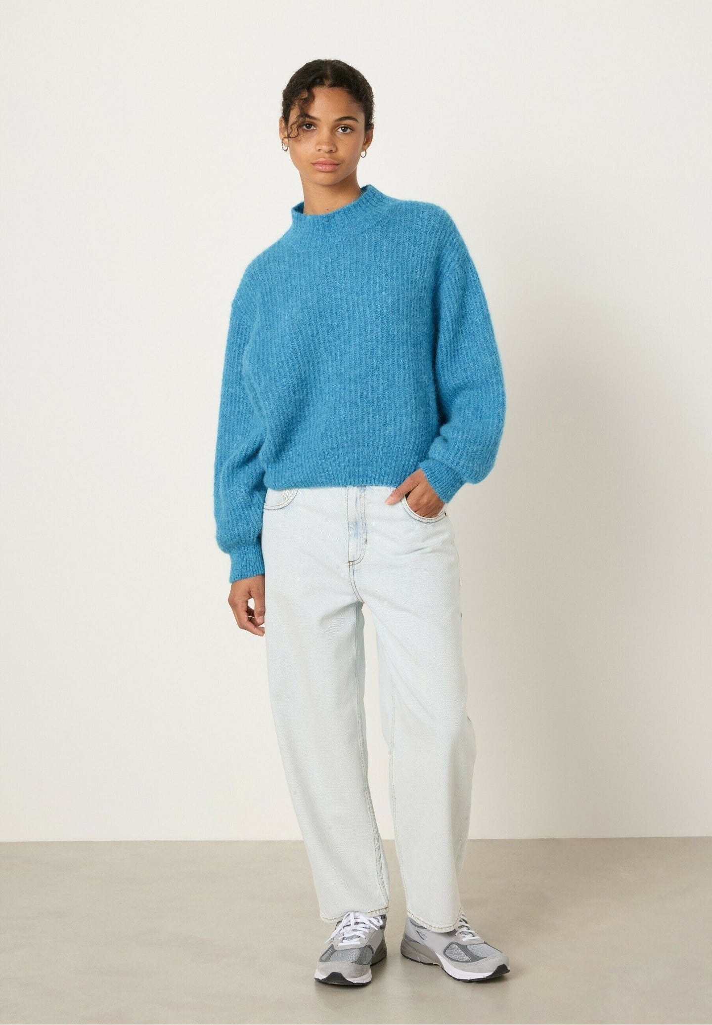 American Vintage East Knit Blauw Dames