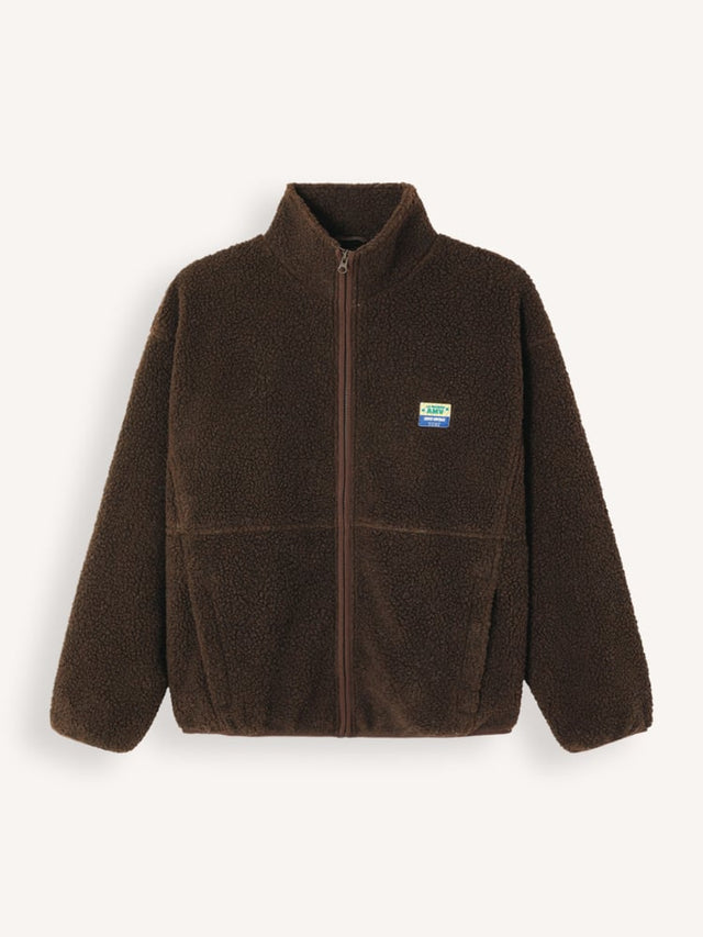 American Vintage Hoktown Fleece Donkerbru