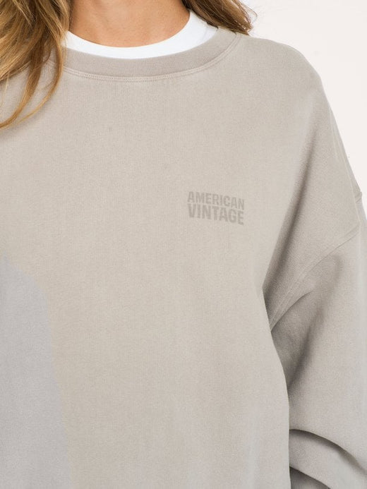 American Vintage Jitbay Sweater Grijs Dames