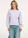 American Vintage Jitbay Sweater Lichtpaars Dames