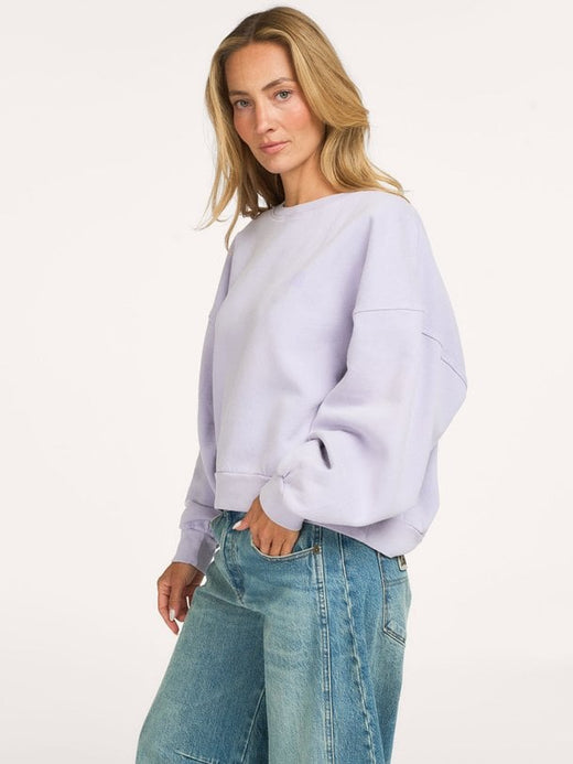 American Vintage Jitbay Sweater Lichtpaars Dames