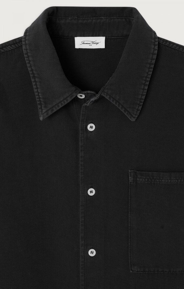 American Vintage Lycaz Shirt Zwart Heren