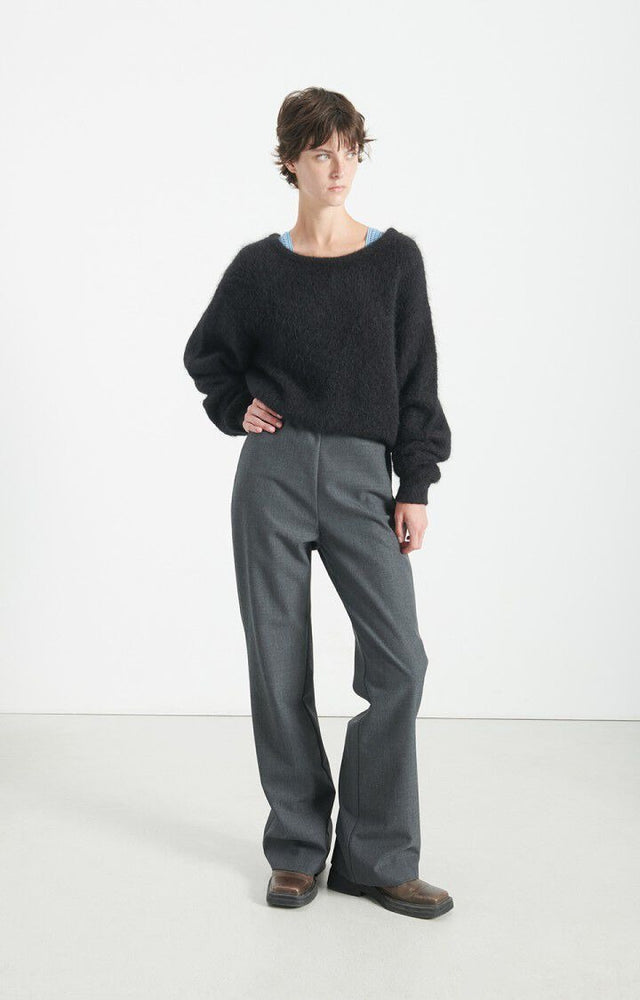 American Vintage Niby Knit Zwart Dames