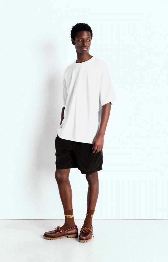 American Vintage Padow Shorts Donkergrijs Heren