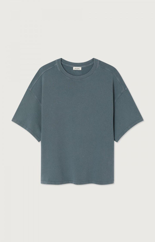 American Vintage Vibtown Tee Blauw He