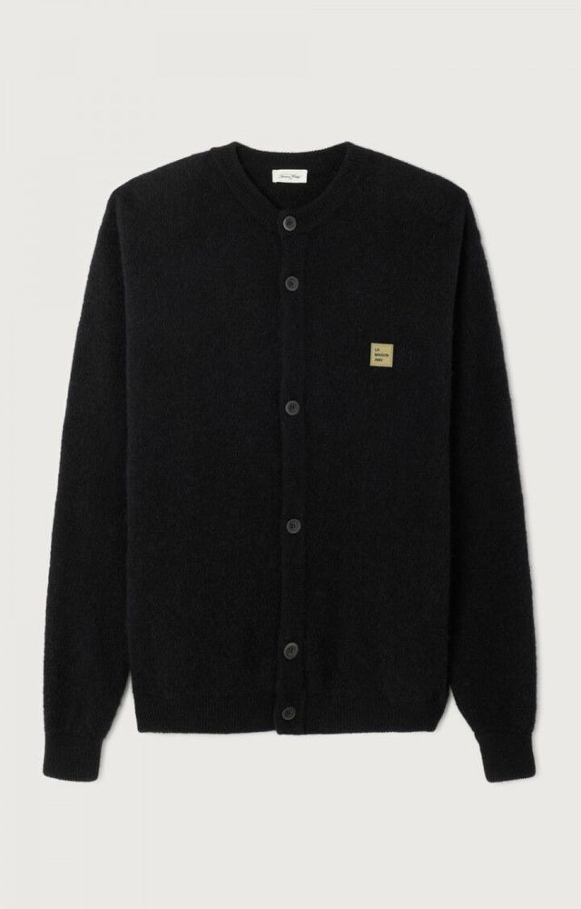 American Vintage Vitow Knit Donkergrijs Heren