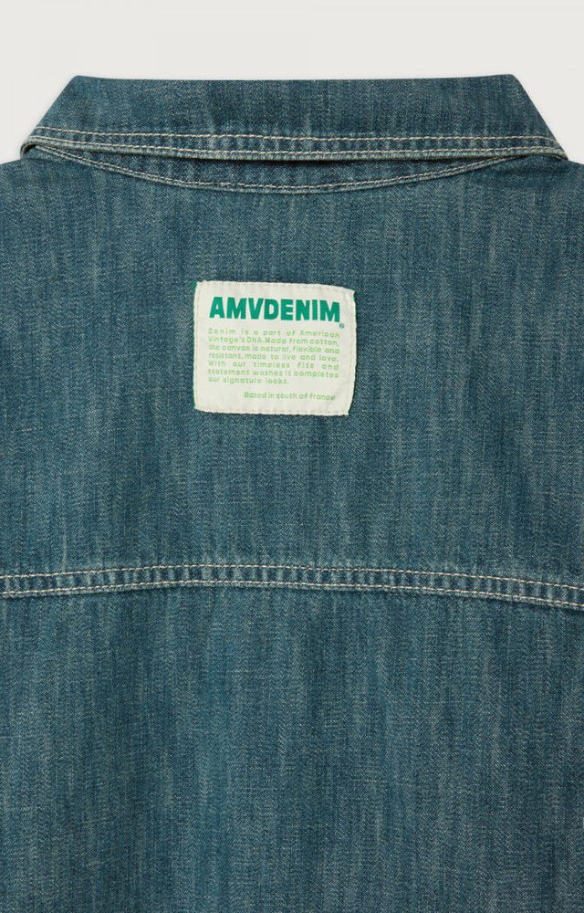 American Vintage Ydopark Shirt Donkergroen Heren