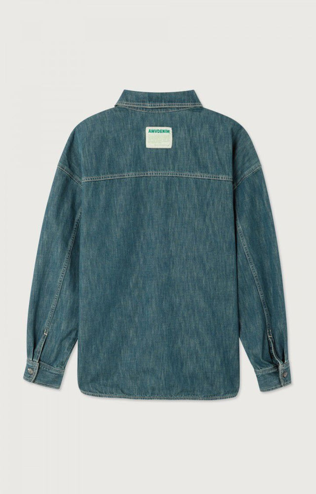 American Vintage Ydopark Shirt Donkergroen Heren