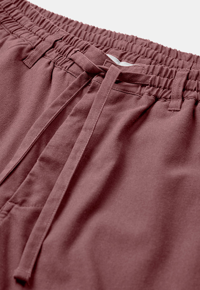 Anerkjendt James Cot Lin Ela Shorts Donkerrood Heren