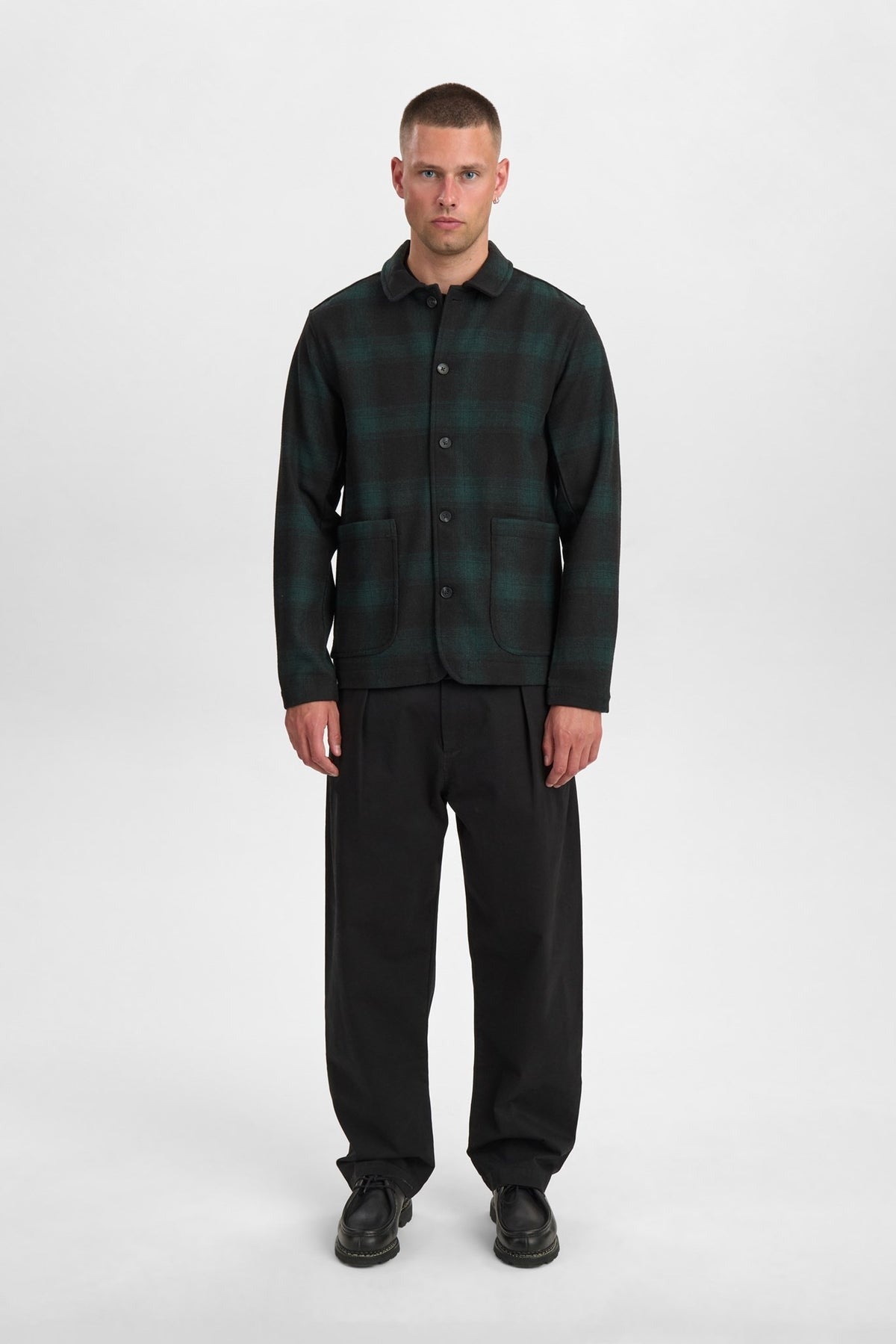 Oscar woolen overshirt