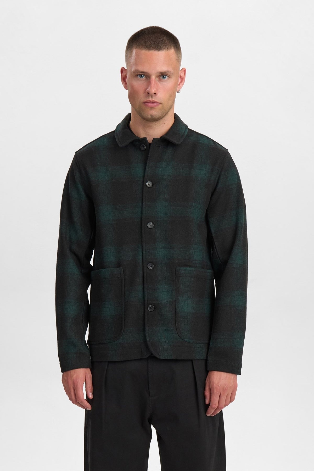 Oscar woolen overshirt