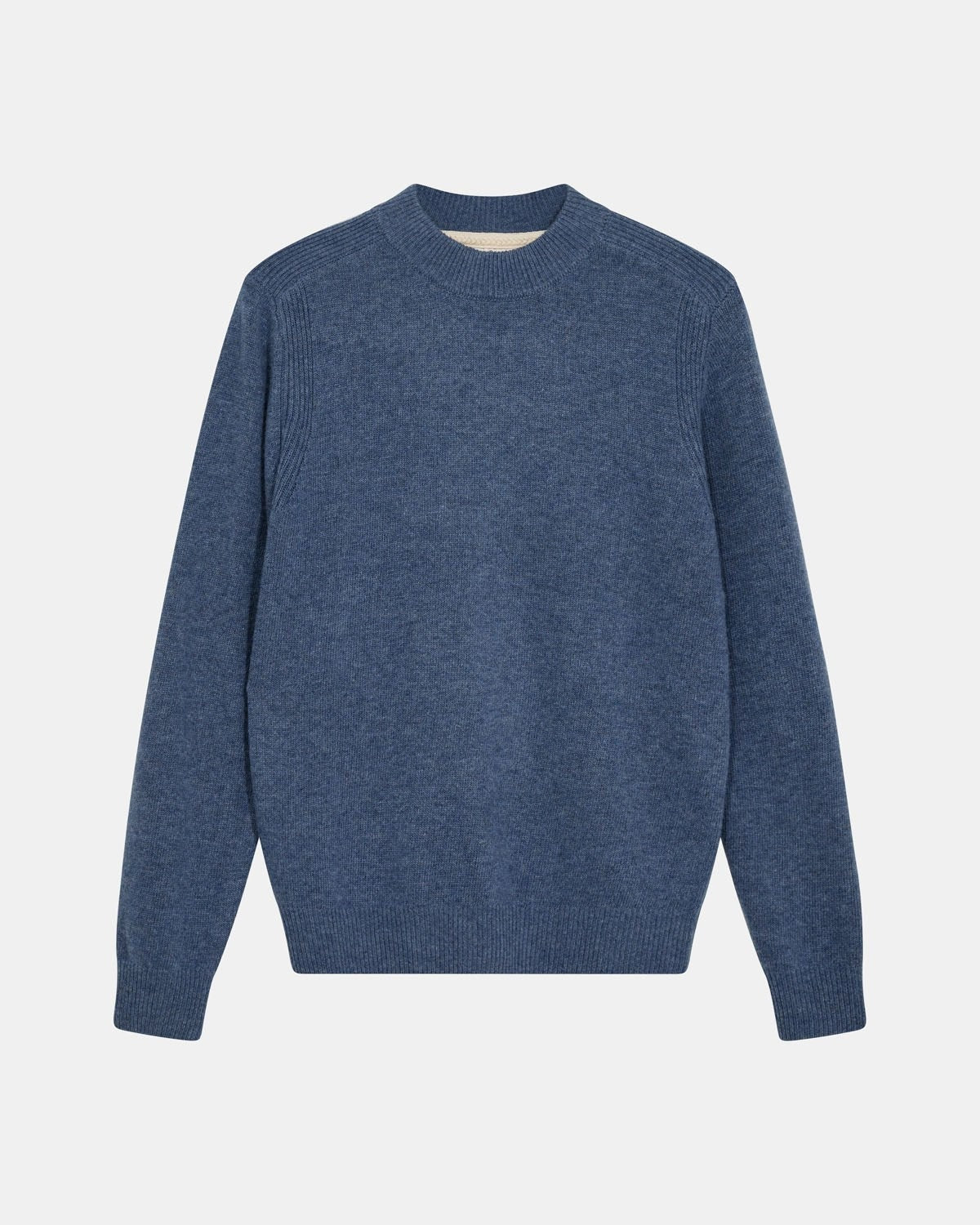 Anerkjendt Rico Lambswool Knit Blauw Heren