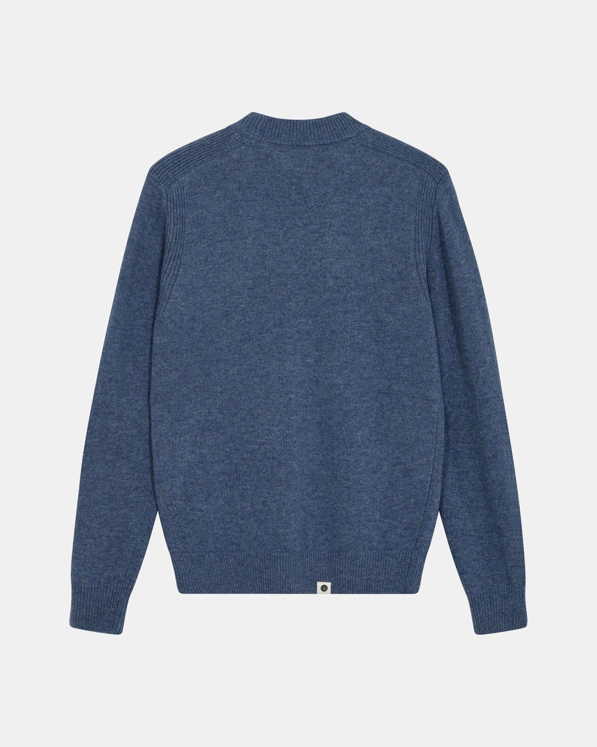 Anerkjendt Rico Lambswool Knit Blauw Heren