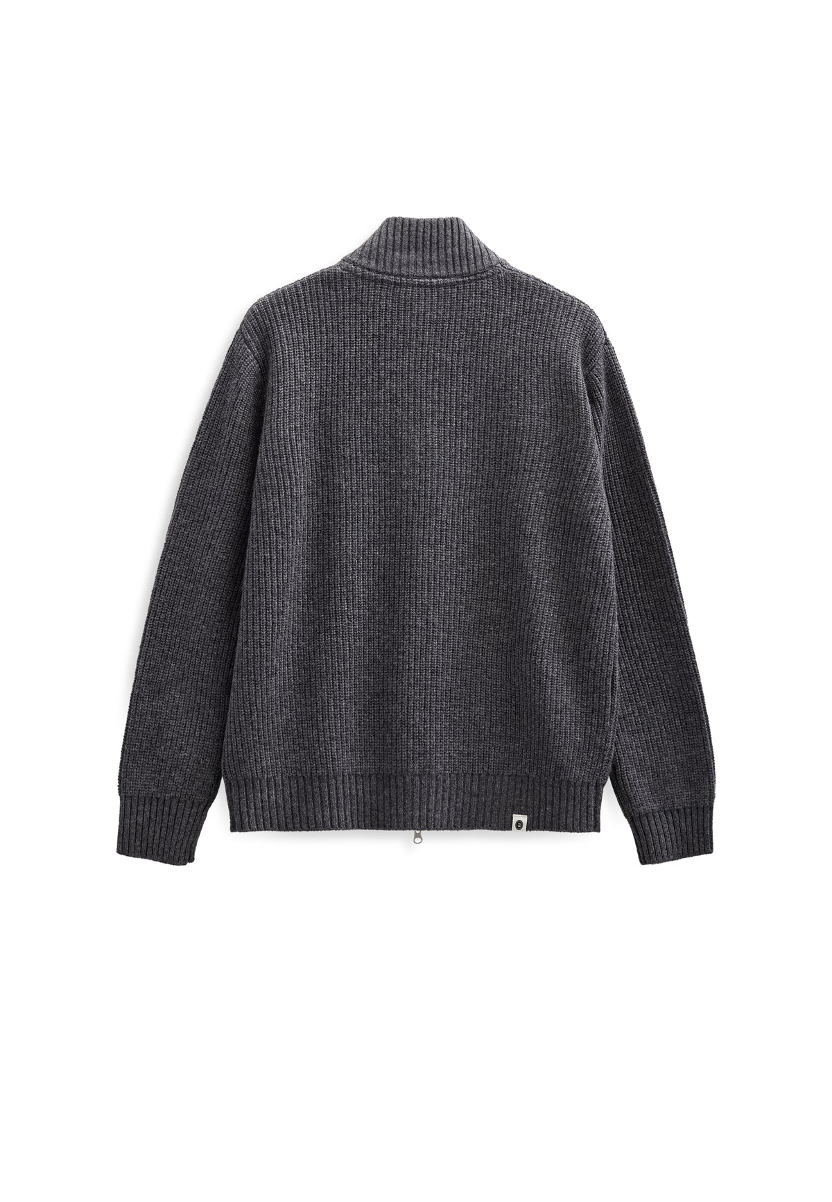 Anerkjendt Sinus Zip Wool Cardigan Grijs Heren