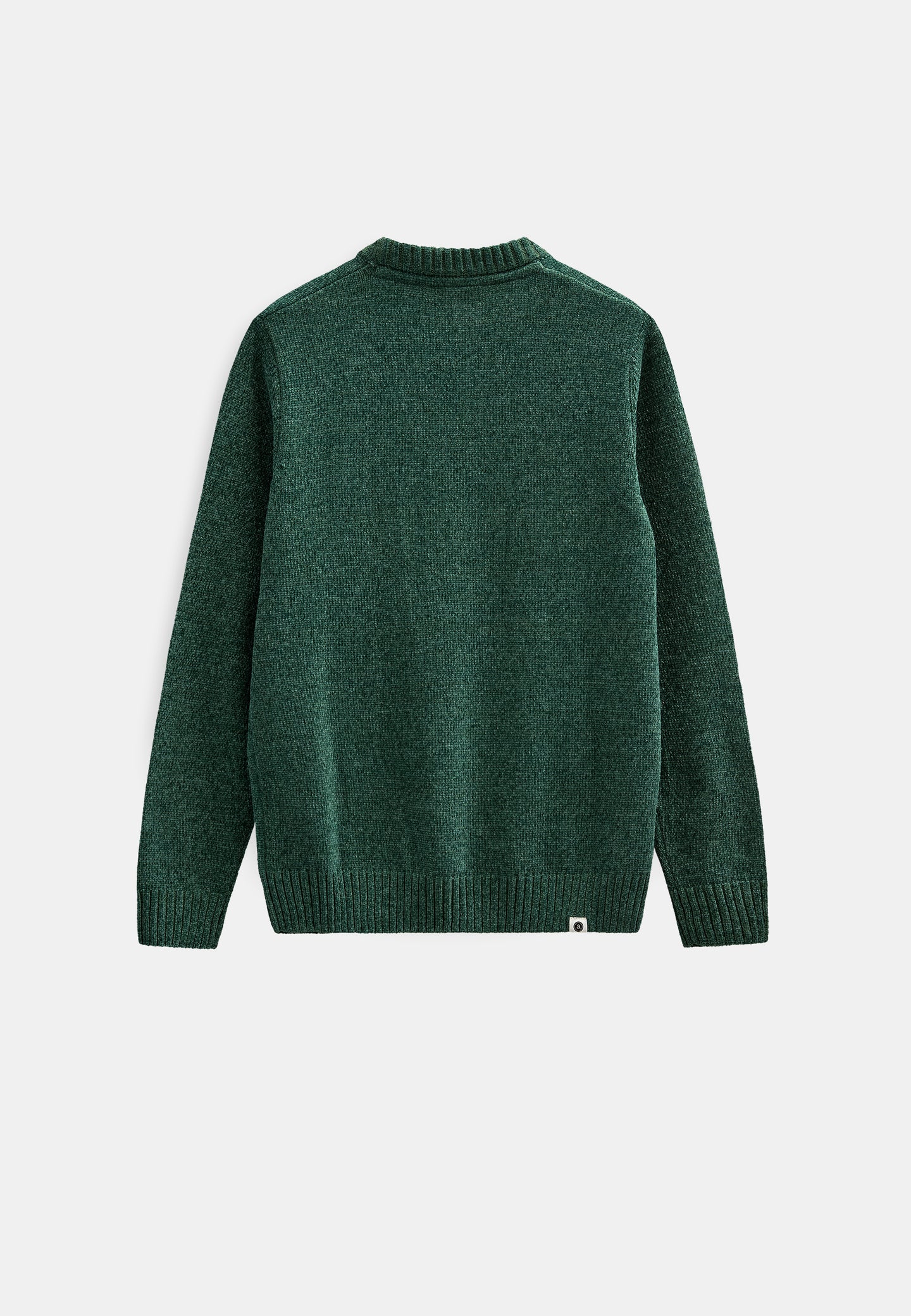 Anerkjendt Sune Chenille Knit Donkergroen Heren