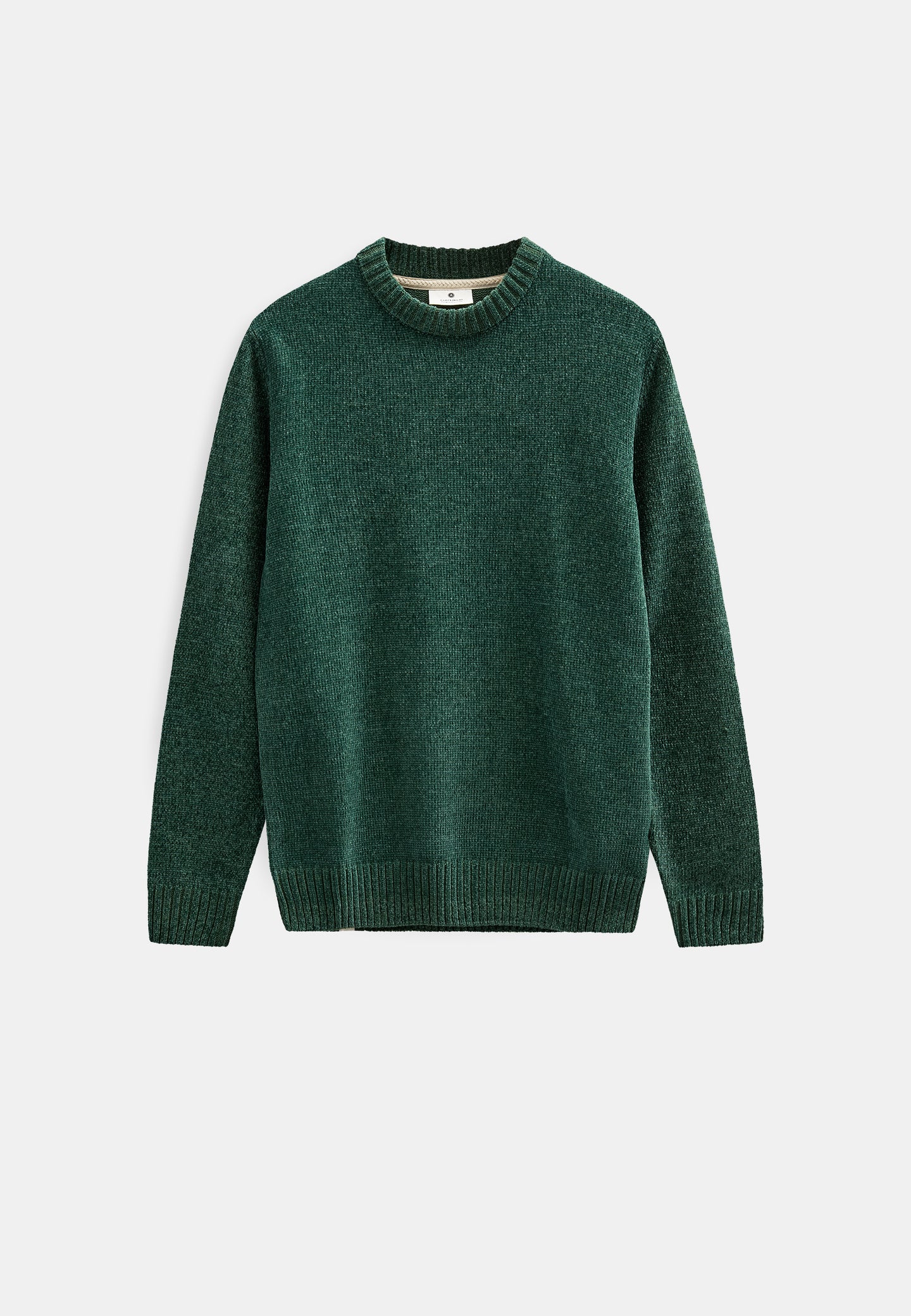 Anerkjendt Sune Chenille Knit Donkergroen Heren
