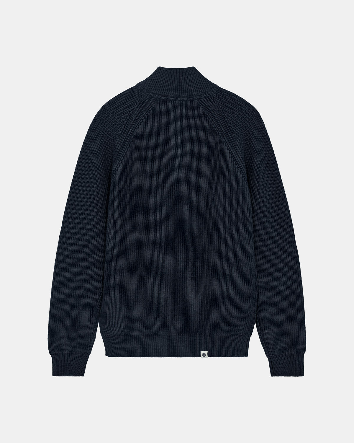 Anerkjendt Sune Patent Halfzip Knit Donkerblauw Heren