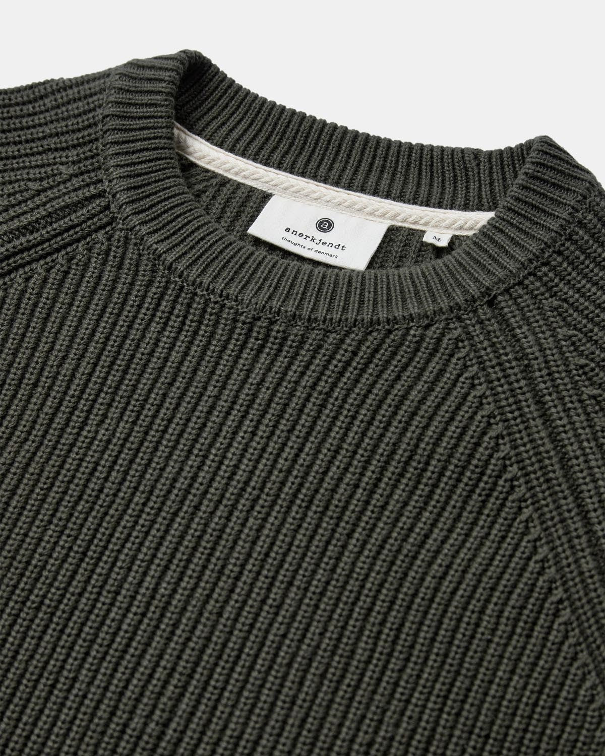 Anerkjendt Sune Patent Knit Donkergroen Heren