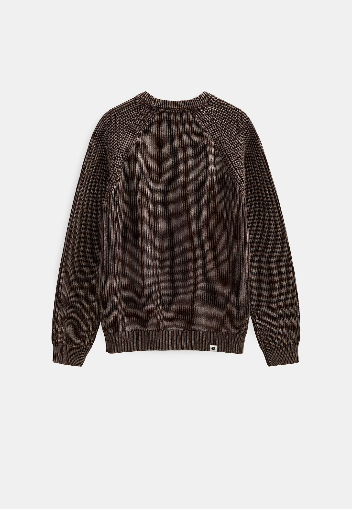 Anerkjendt Sune Washed Patent Knit Donkerbruin Heren