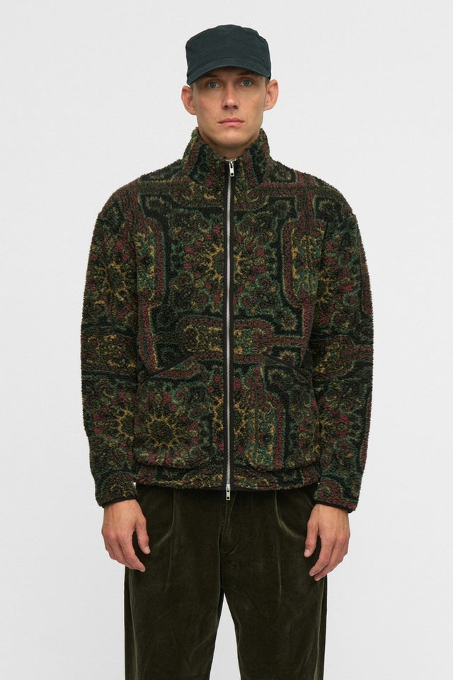 Toni Jacquard Teddy cardigan