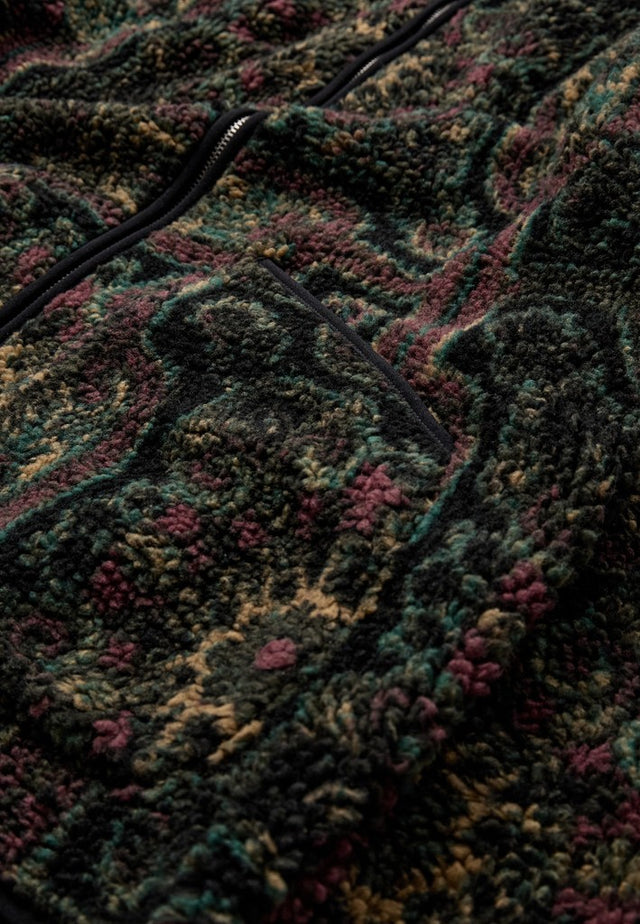 Toni Jacquard Teddy cardigan