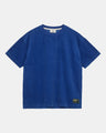 Anerkjendt Villads Corduroy Ss Tee Blauw Heren