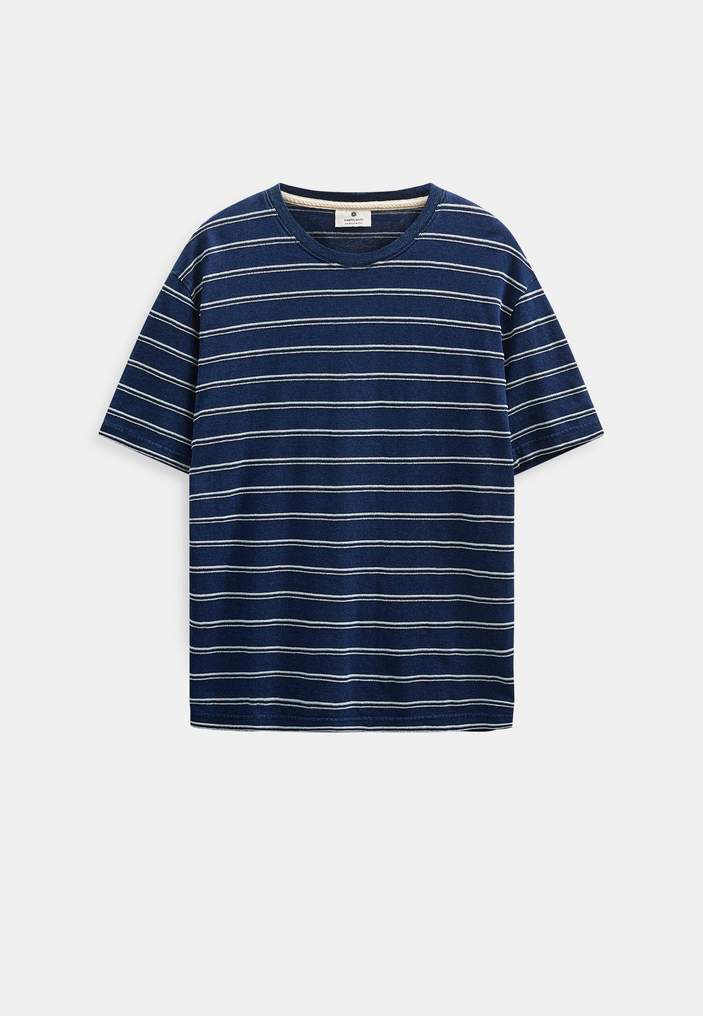 Villads Indigo stripe tee