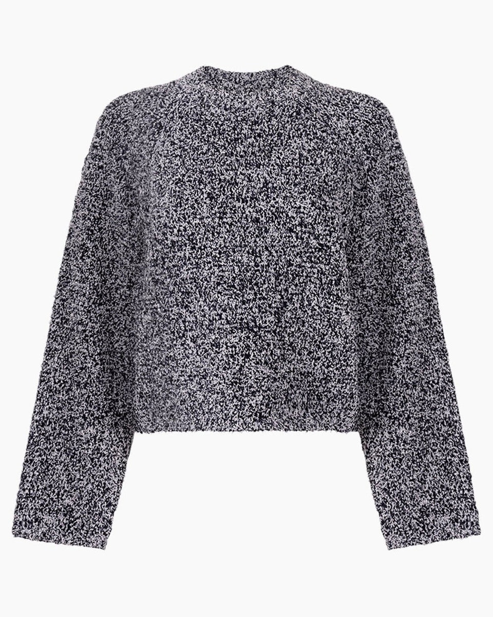 Another Label Alys Knitted Pull Ls Donkerblauw Dames