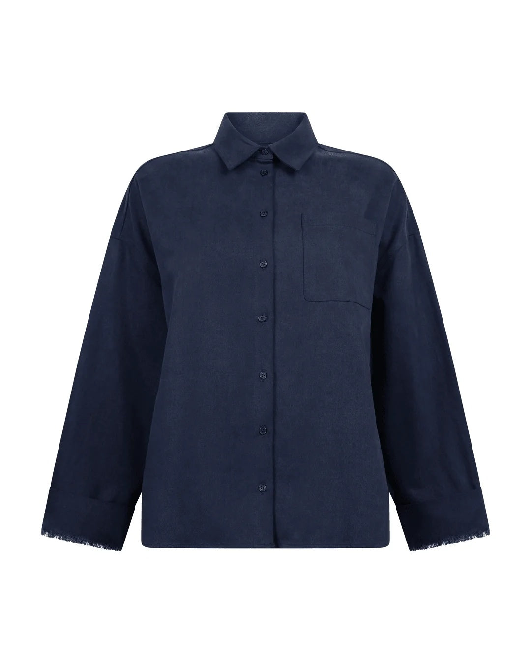 Another Label Axelle Shirt Donkerblauw Dames