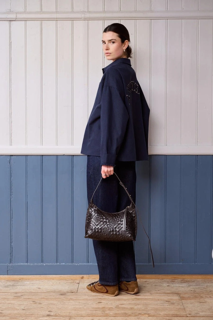 Another Label Axelle Shirt Donkerblauw Dames