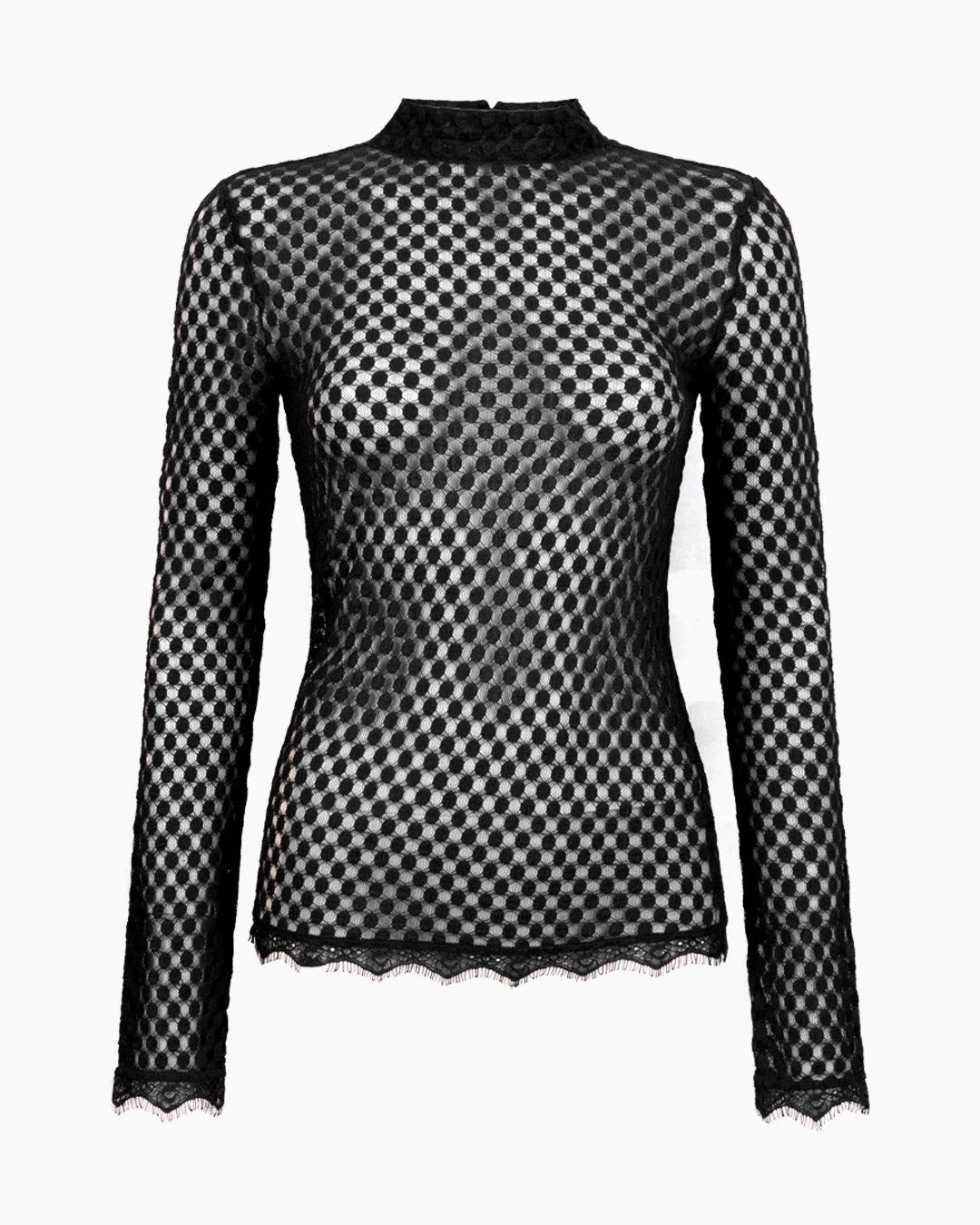 Another Label Depew Top Zwart Dames