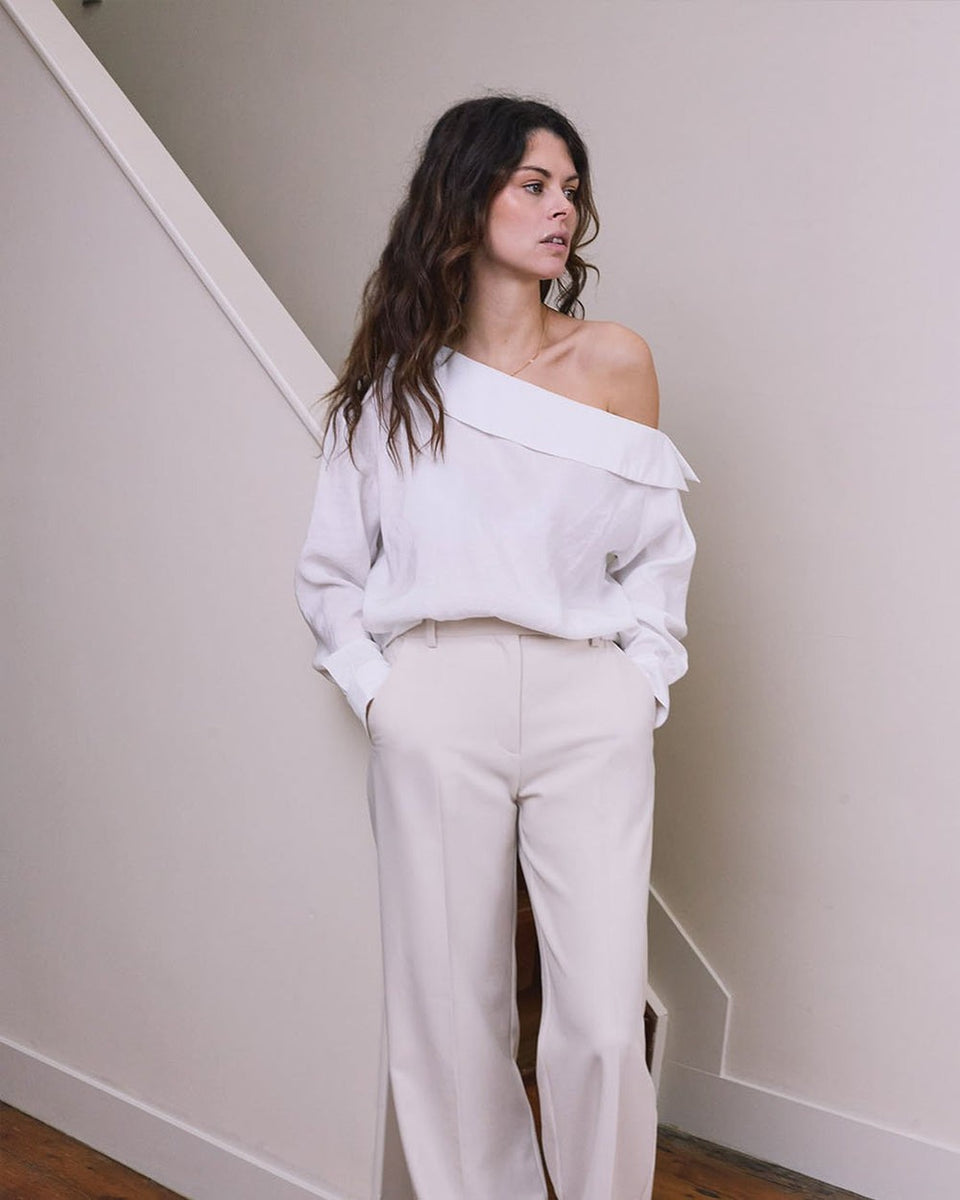 Another Label Dezi Top Ls Wit Dames