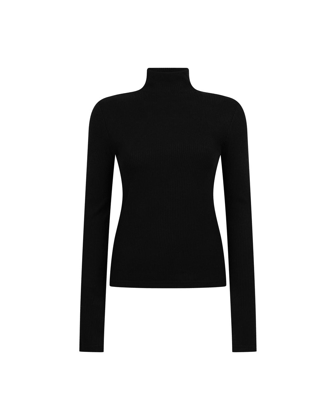 Another Label Enith Turtle Neck Zwart Dames