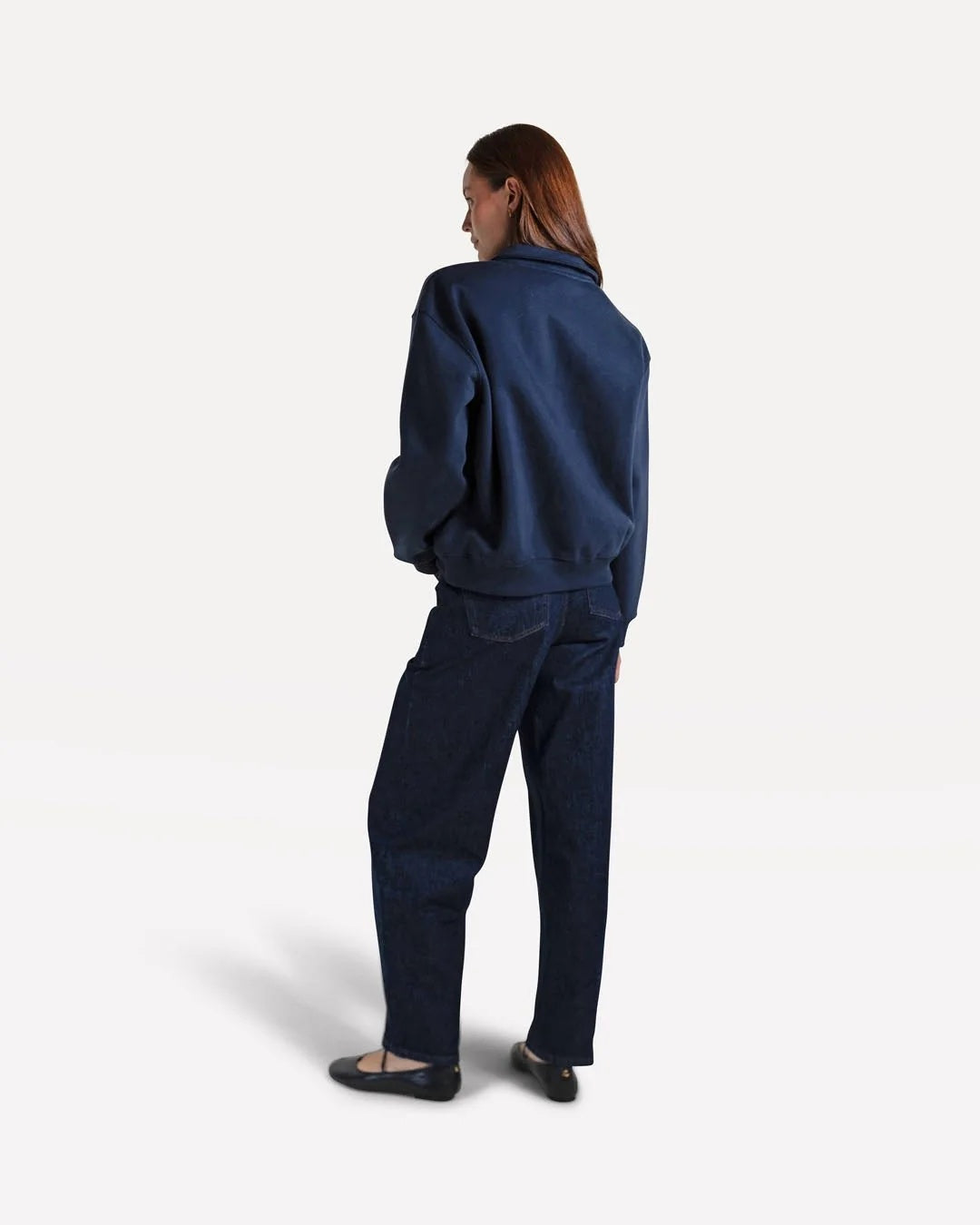 Another Label Mireille Polo  Donkerblauw Dames