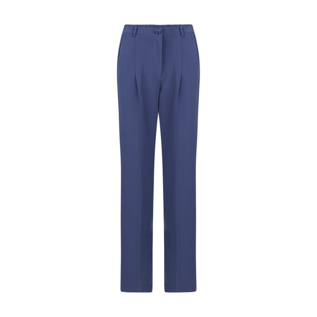 Another Label Moore Pleated Pants Blauw Dames
