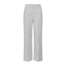 Another Label Moore Wide Stripe Pants Blauw Dames